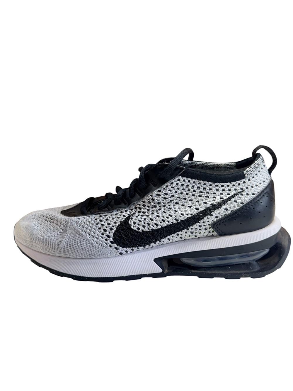 Nike Flyknit Air Max Trainer - White & Black